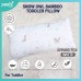 SNOW OWL BAMBOO Toddler pillow หมอนใยไผ่เด็ก 1 ปี+ ลาย Spring Fox White